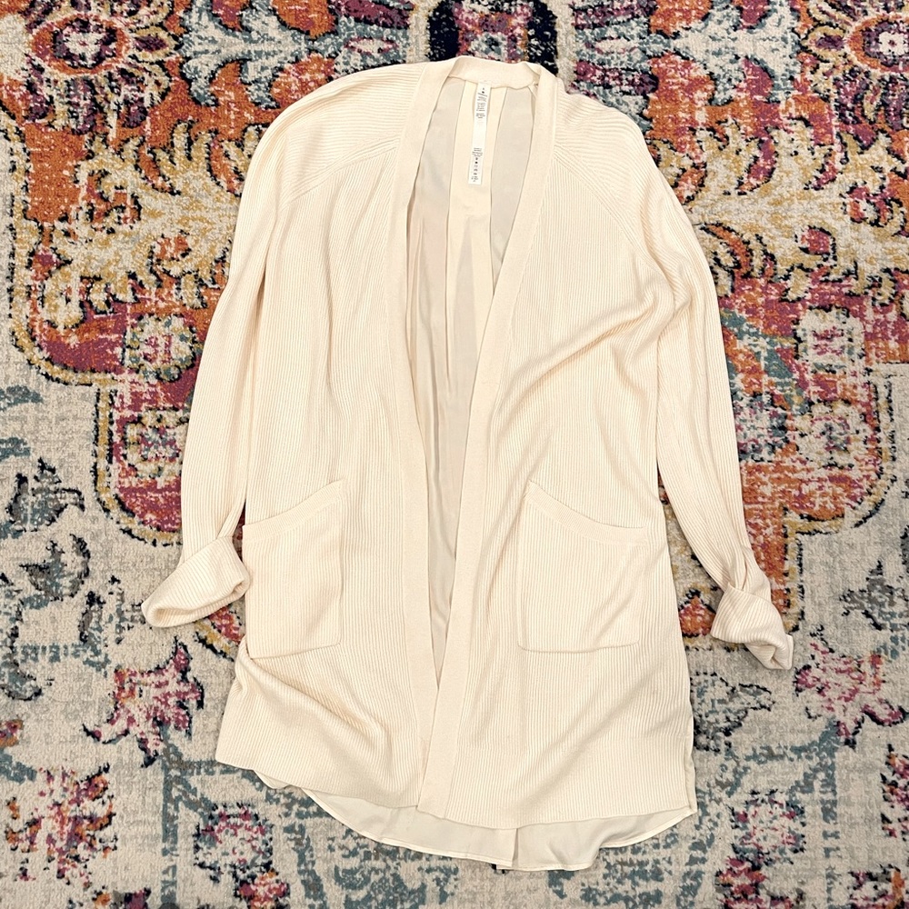 Lululemon brand new, cream color cardigan.